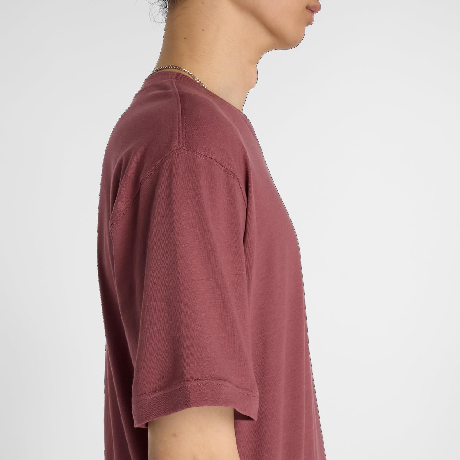 image:imageNew Balance Mens Sport Essentials Cotton TShirtWashed Burgundy