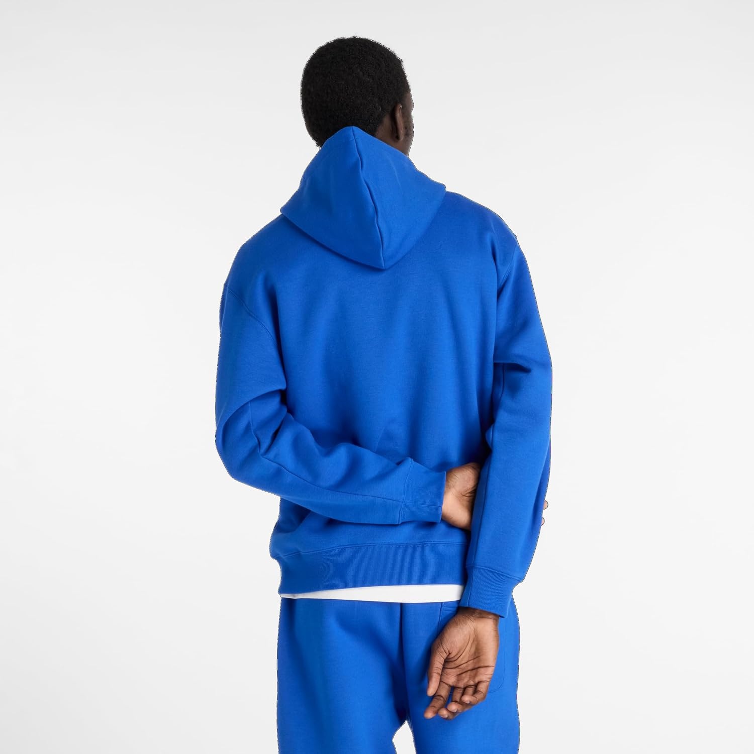 image:imageNew Balance Mens Sport Essentials Fleece HoodieBlue Gemstone