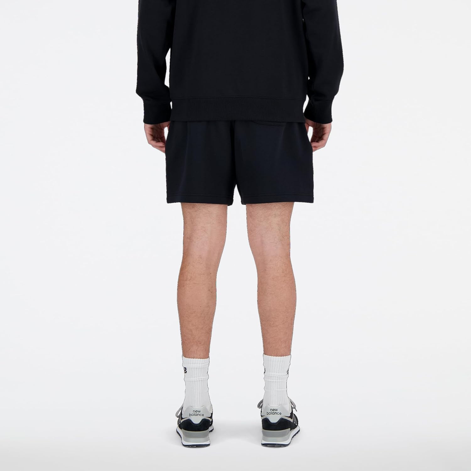 image:imageNew Balance Mens Sport Essentials Fleece Short 7 Black XXLarge