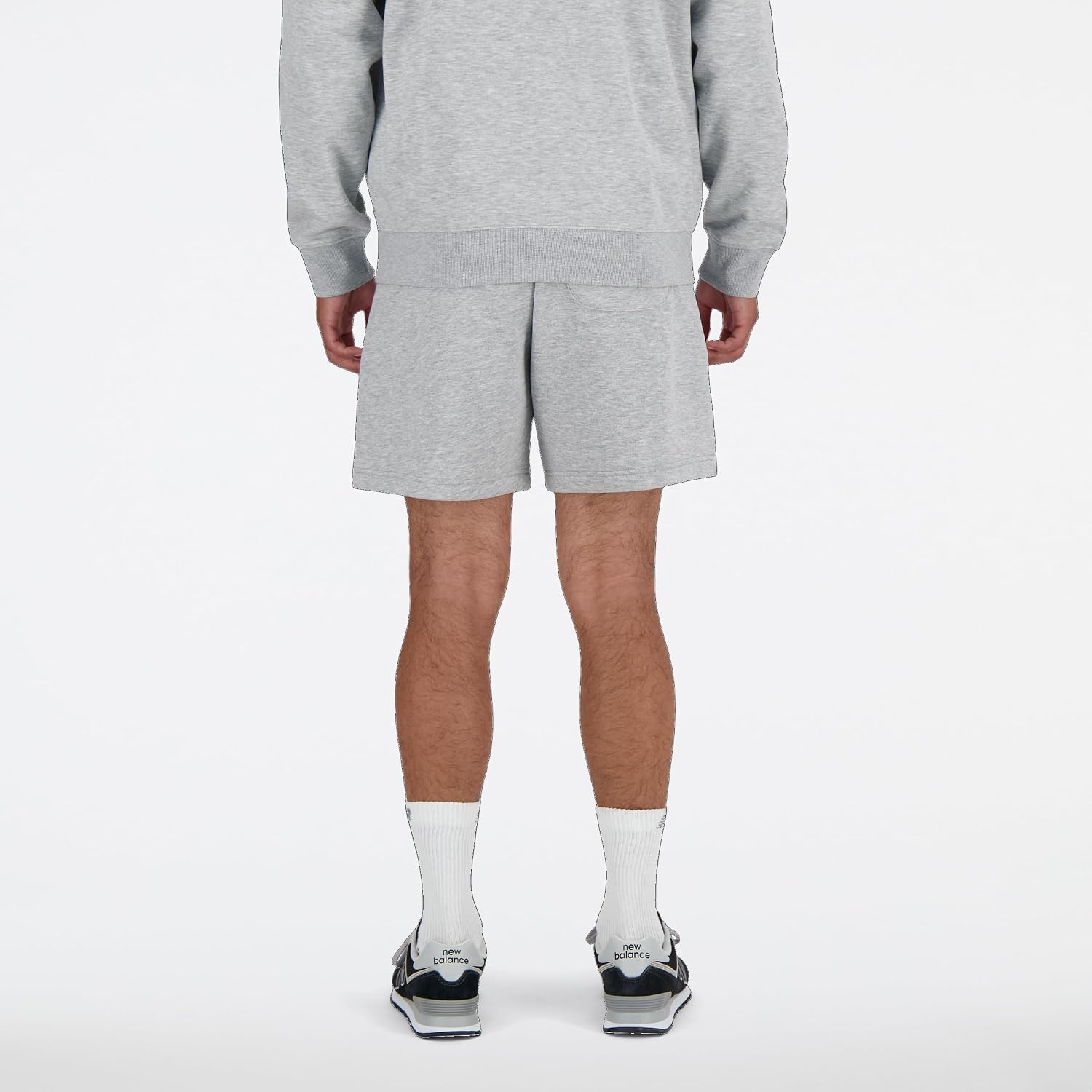 image:imageNew Balance Mens Sport Essentials Fleece Short 7Athletic Grey