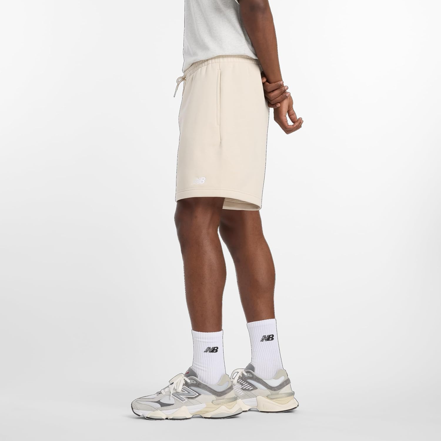 image:imageNew Balance Mens Sport Essentials Fleece Short 7Timberwolf
