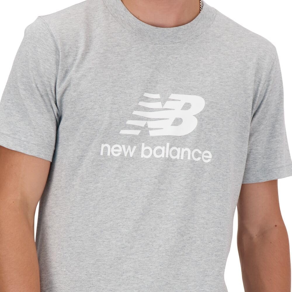 image:imageNew Balance Mens Sport Essentials Logo TShirtAthletic Grey
