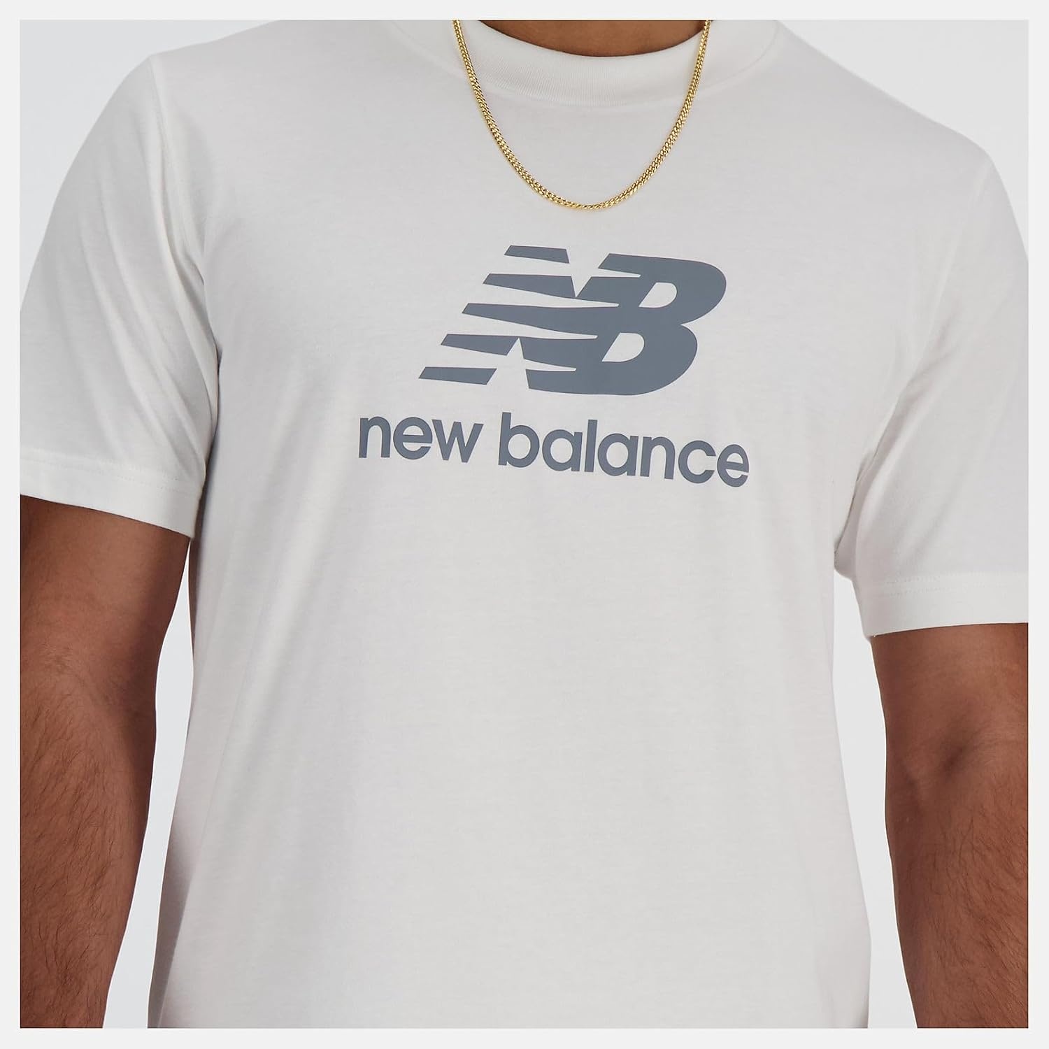 image:imageNew Balance Mens Sport Essentials Logo TShirtBlue Agate