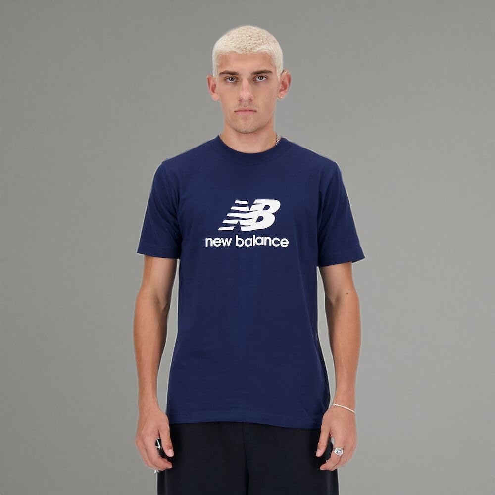image:imageNew Balance Mens Sport Essentials Logo TShirtNb Navy