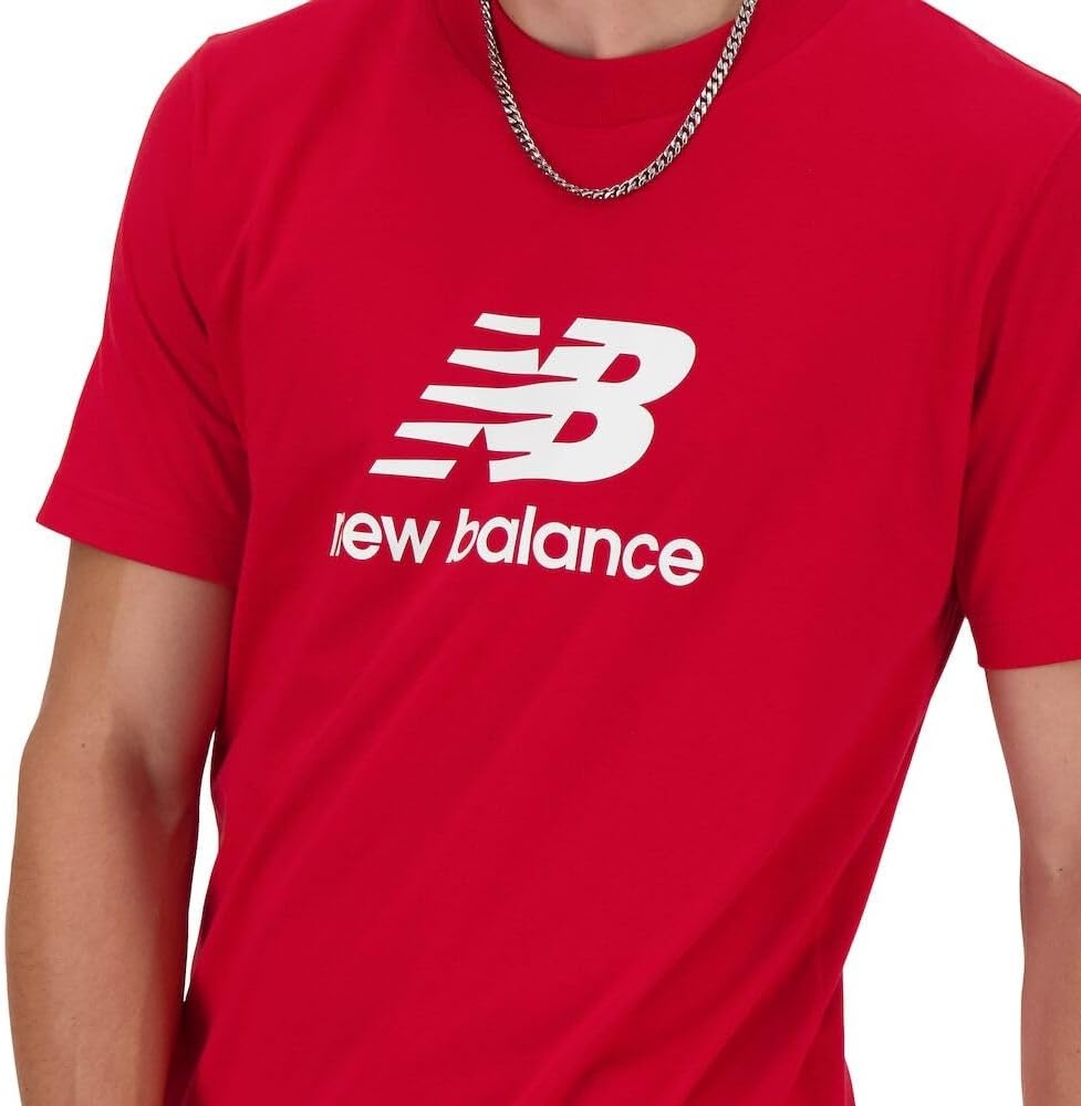 image:imageNew Balance Mens Sport Essentials Logo TShirtTeam Red
