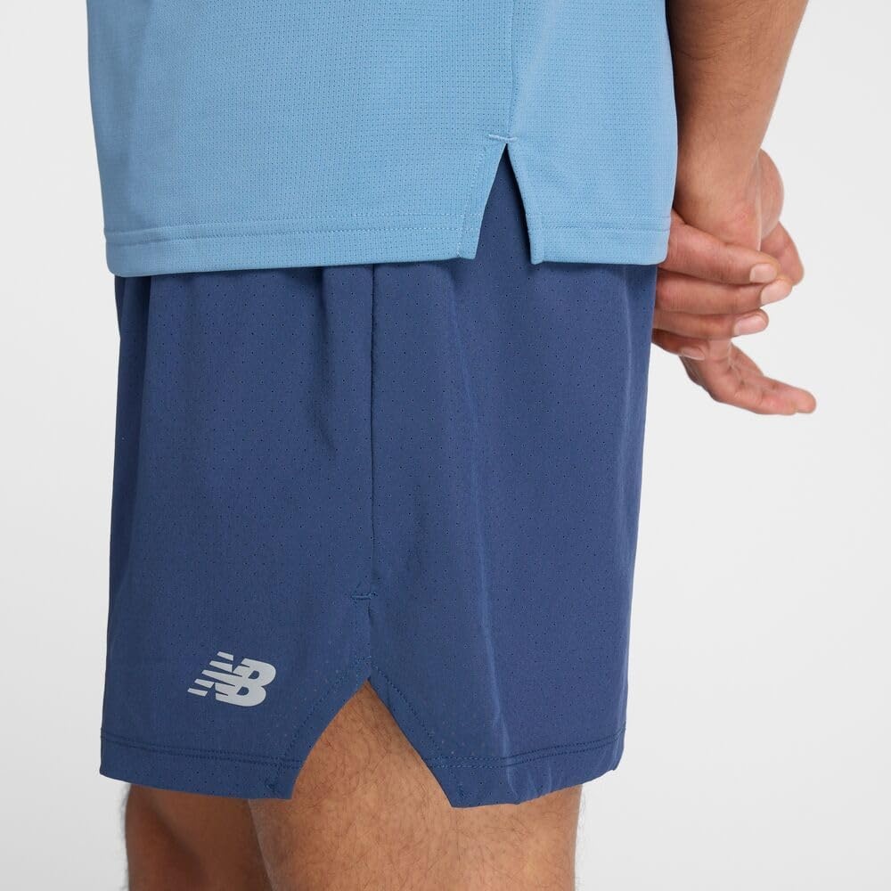 image:imageNew Balance Mens Sport Short Sleeve TShirtShoreline Blue