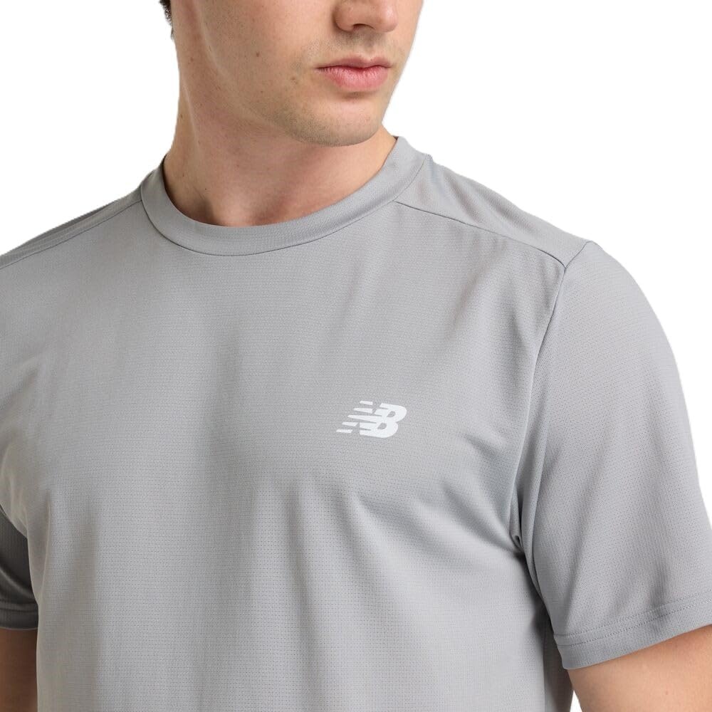 image:imageNew Balance Mens Sport Short Sleeve TShirtSlate Grey