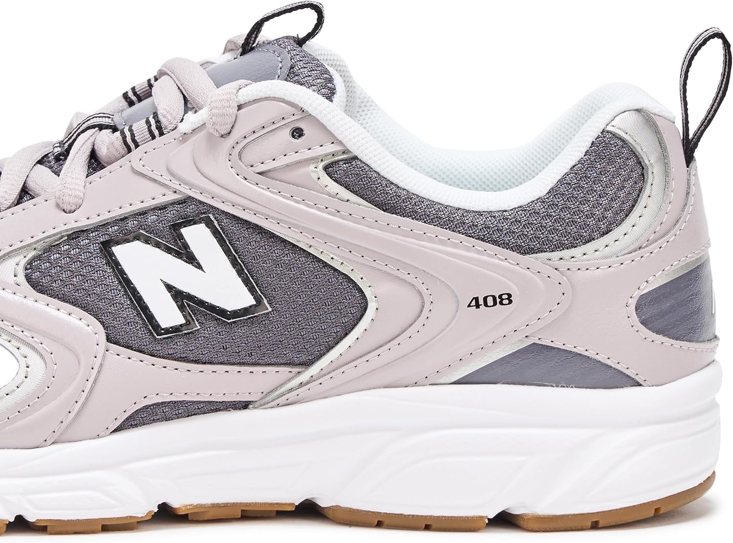 image:imageNew Balance UnisexAdult 408 Sneaker Casual ShoesNeptune GreyTruffle Salt