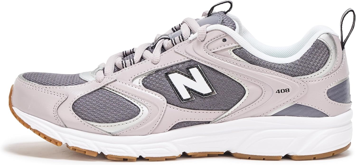 image:imageNew Balance UnisexAdult 408 Sneaker Casual ShoesNeptune GreyTruffle Salt