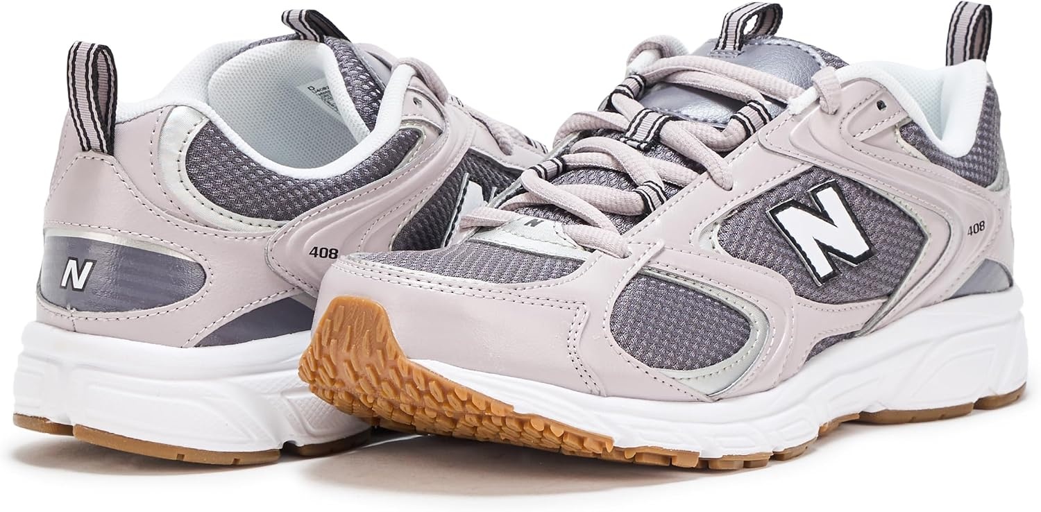image:imageNew Balance UnisexAdult 408 Sneaker Casual ShoesNeptune GreyTruffle Salt
