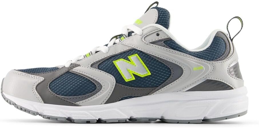 image:imageNew Balance UnisexAdult 408 Sneaker Casual ShoesRain CloudShadow BlueAlkaline Green