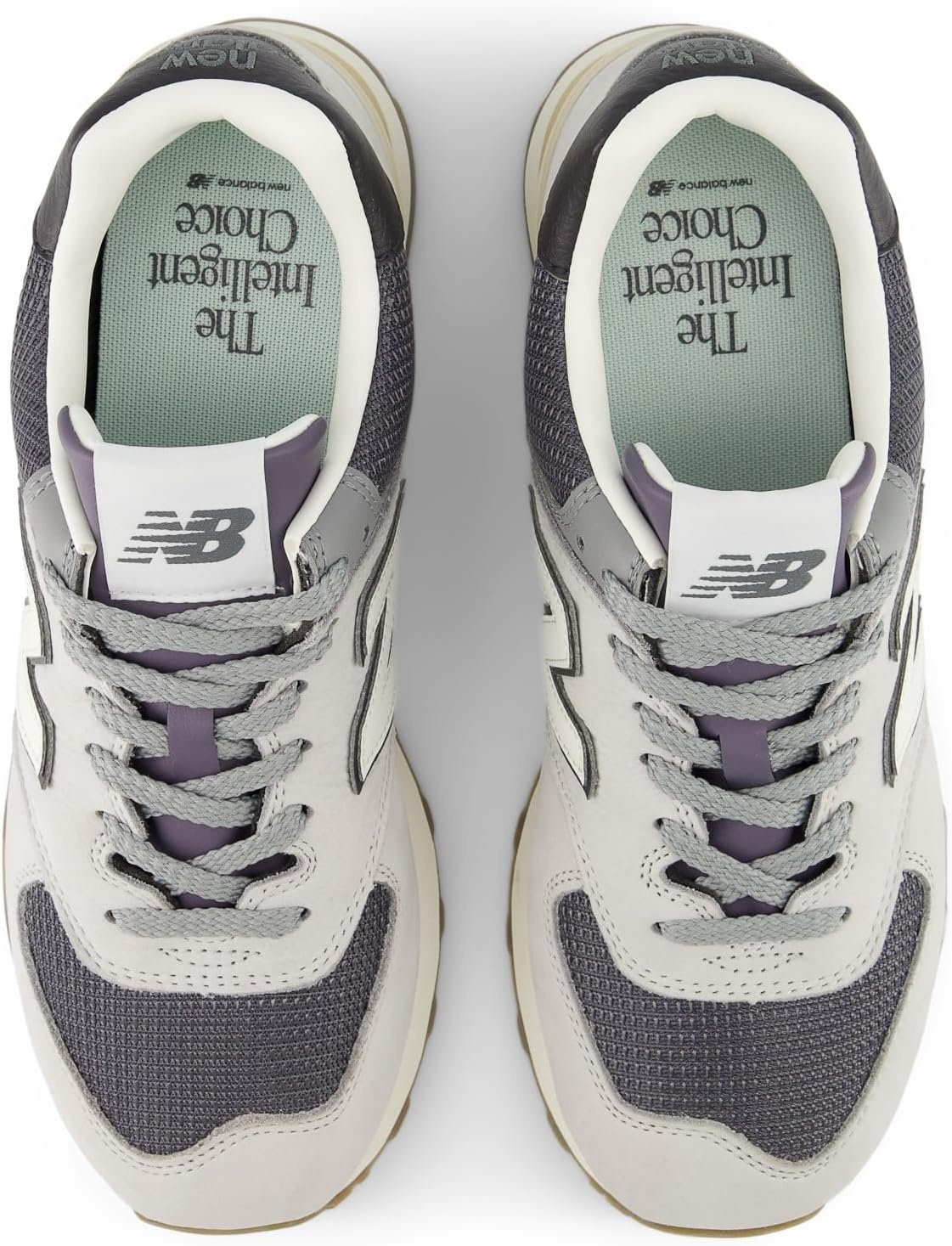 image:imageNew Balance UnisexAdult 574 Sneaker6023 BlackDark Silver Metallic