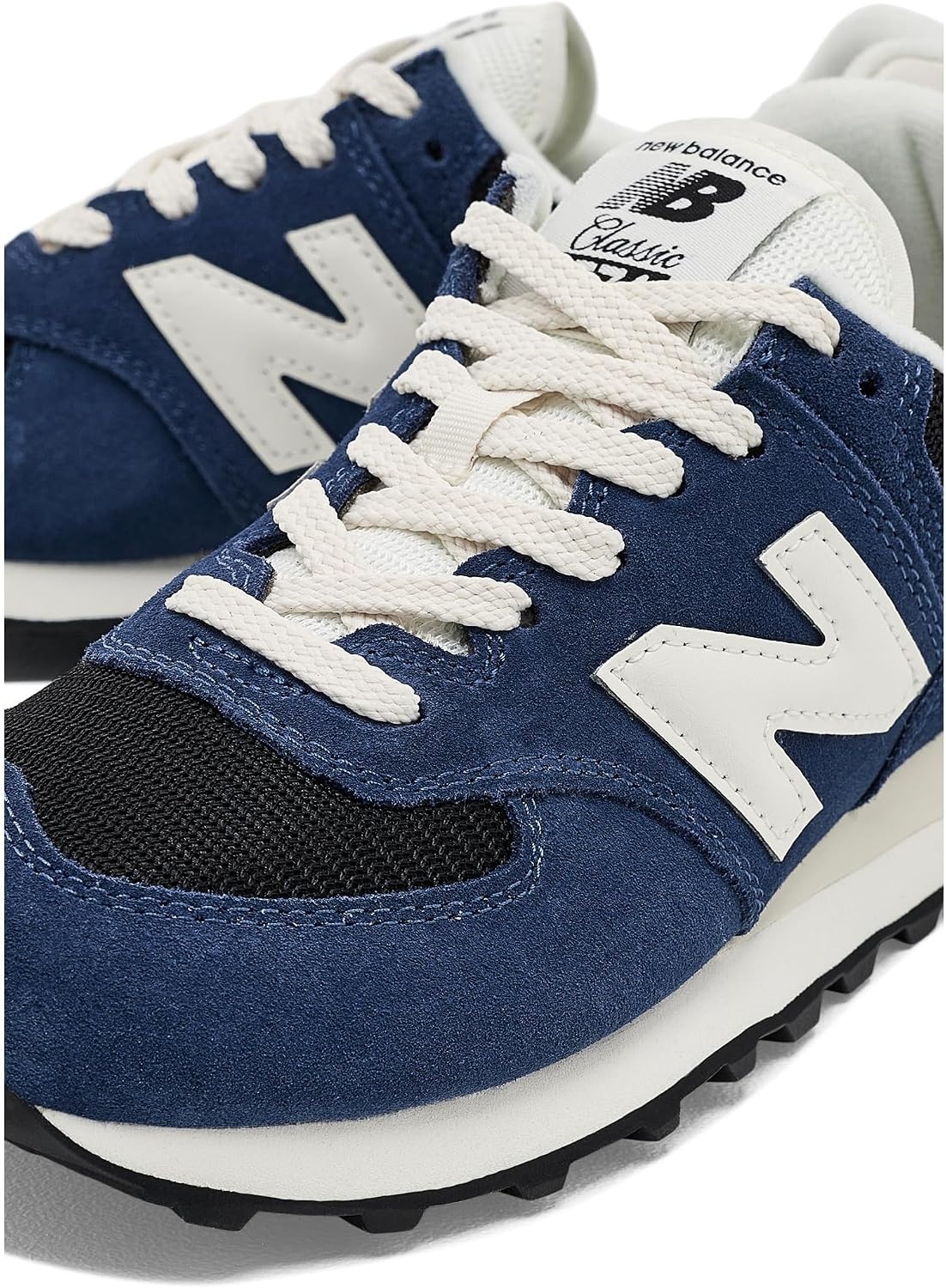 image:imageNew Balance UnisexAdult 574 SneakerBlack 100Nb 103 White