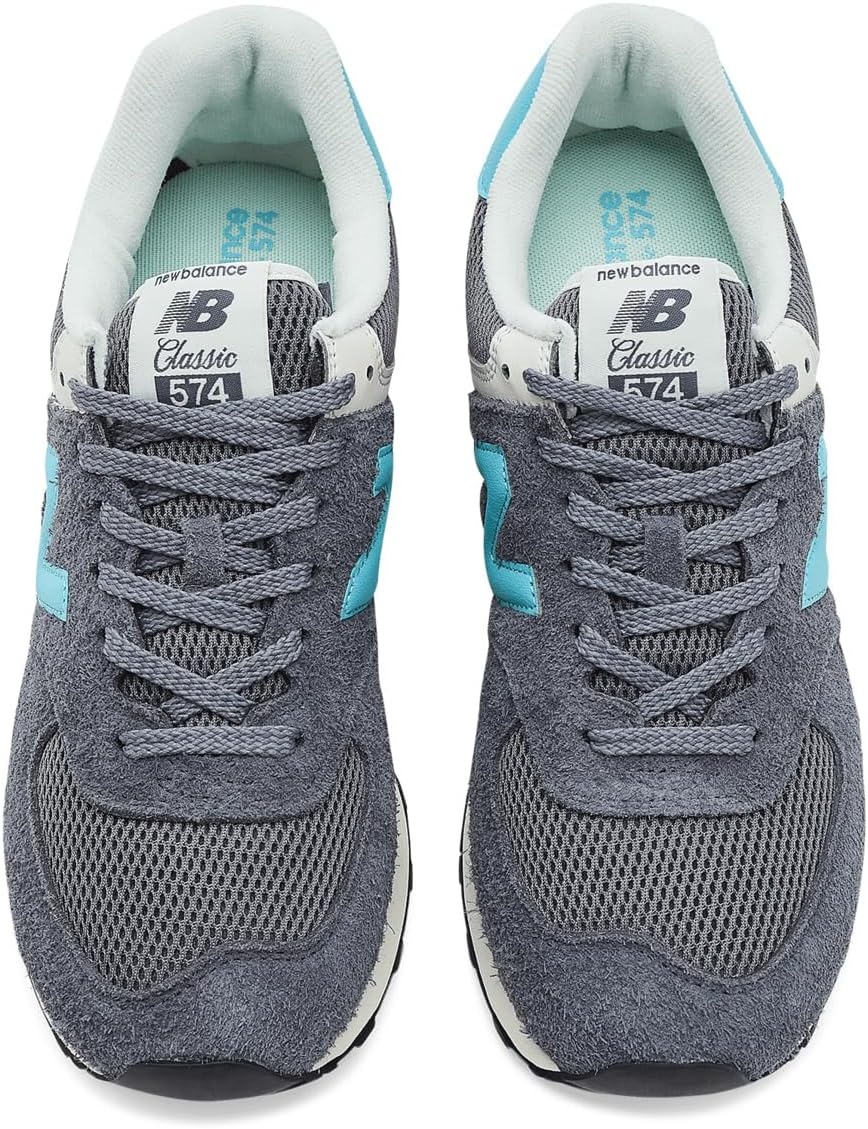 image:imageNew Balance UnisexAdult 574 SneakerNeptune GreyTaffy Blue