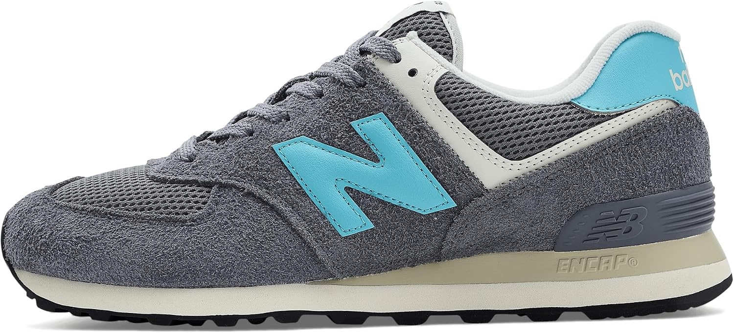image:imageNew Balance UnisexAdult 574 SneakerNeptune GreyTaffy Blue