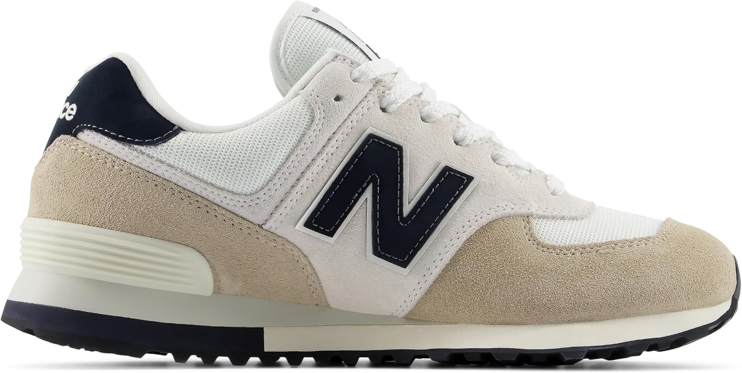 image:imageNew Balance UnisexAdult 574 SneakerSea SaltLinen