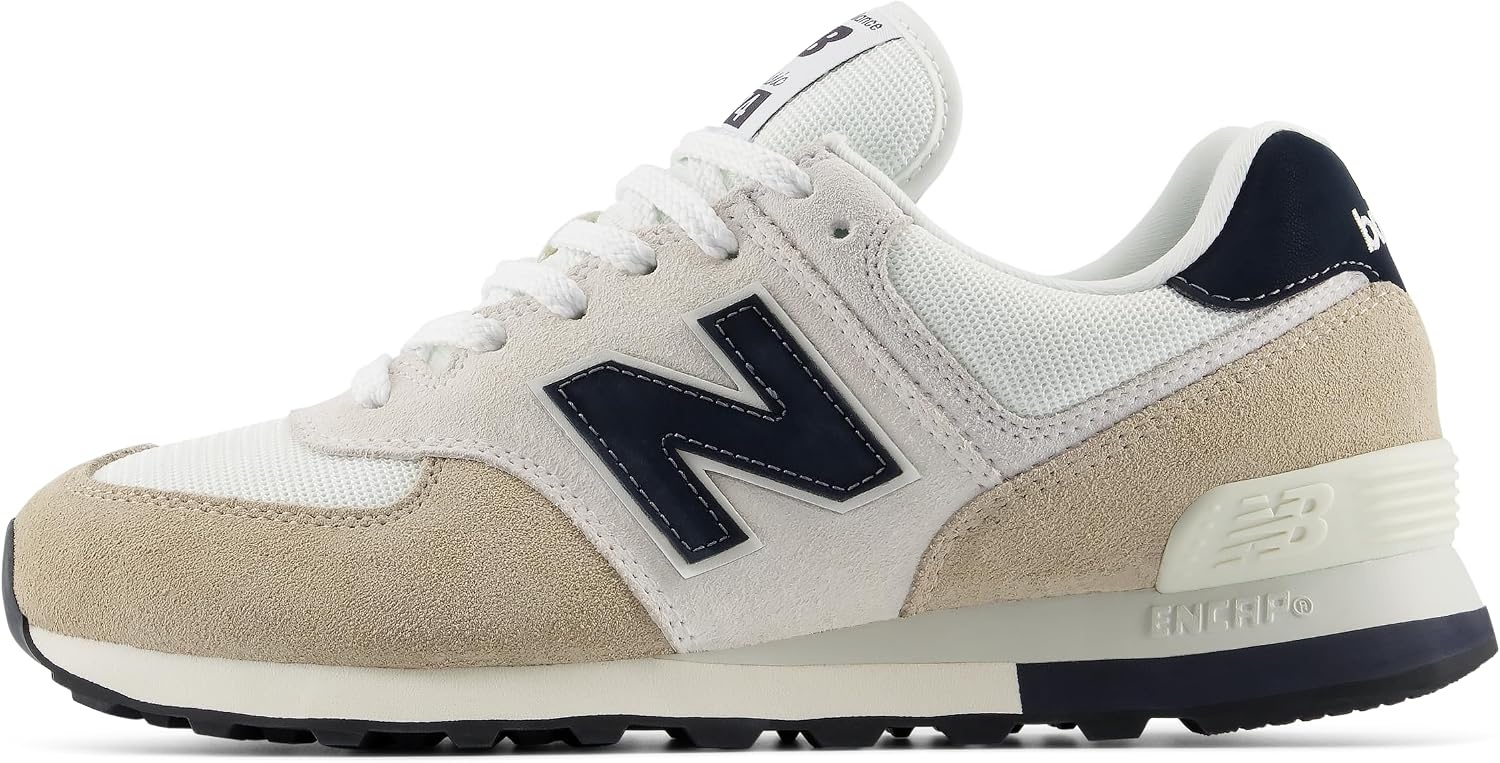 image:imageNew Balance UnisexAdult 574 SneakerSea SaltLinen