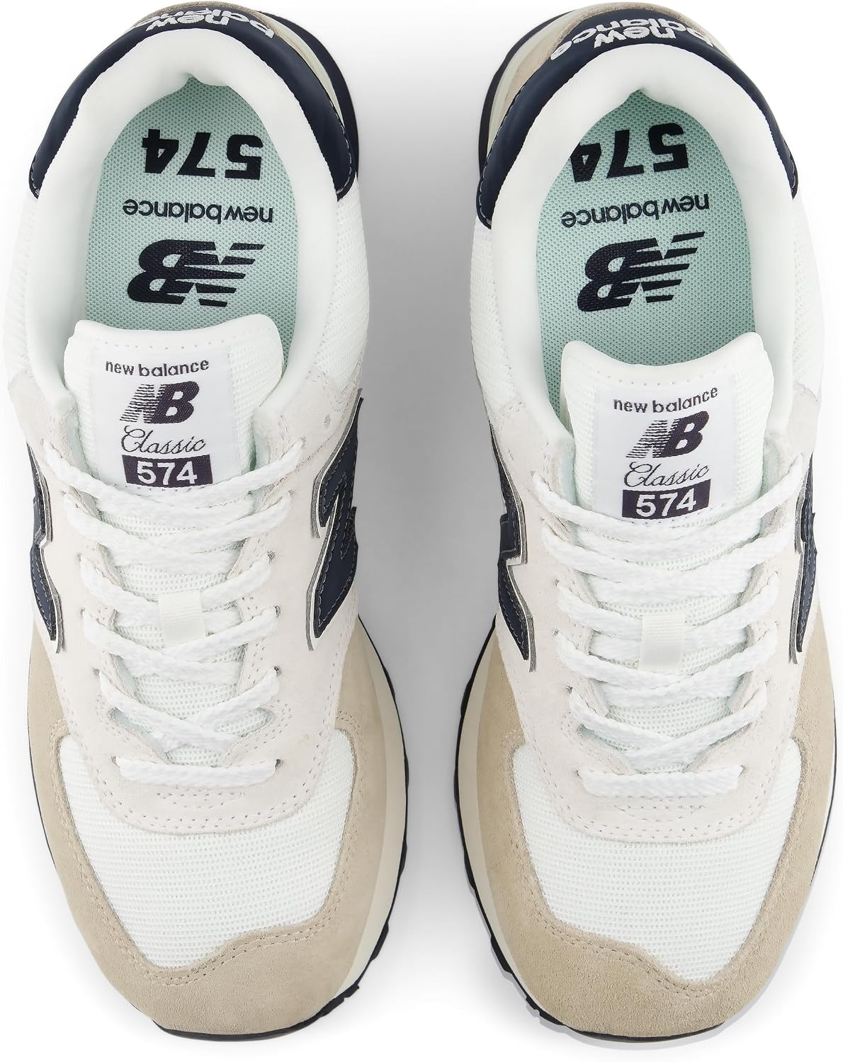 image:imageNew Balance UnisexAdult 574 SneakerSea SaltLinen