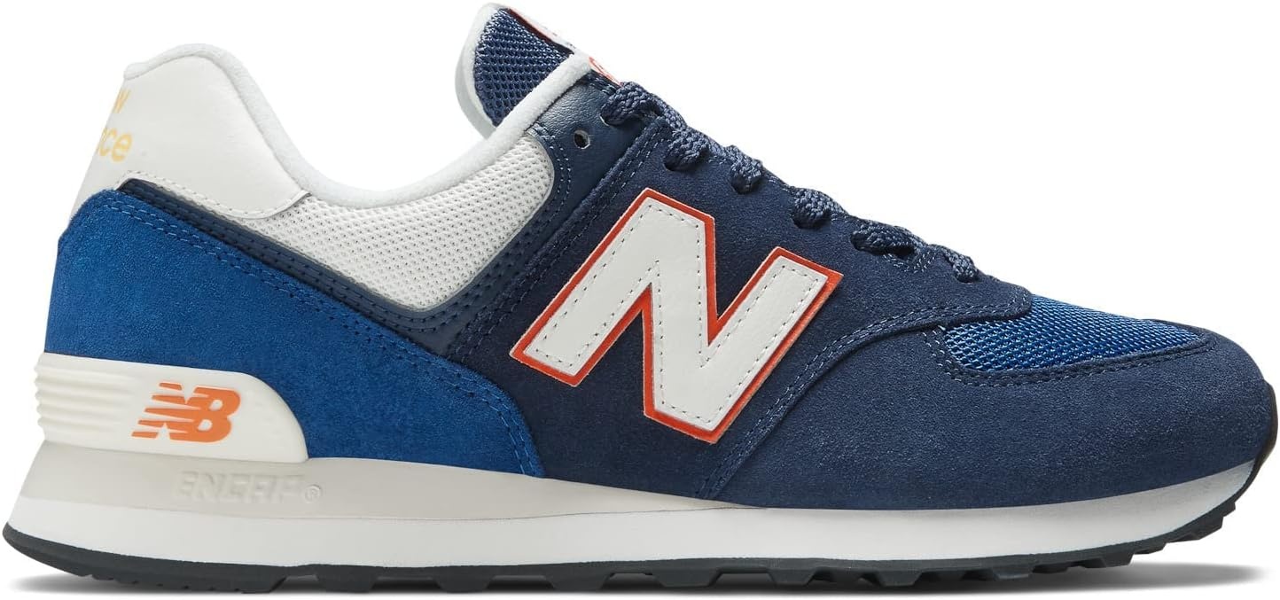 image:imageNew Balance UnisexAdult 574 V2 Casual ShoesBlackNavy