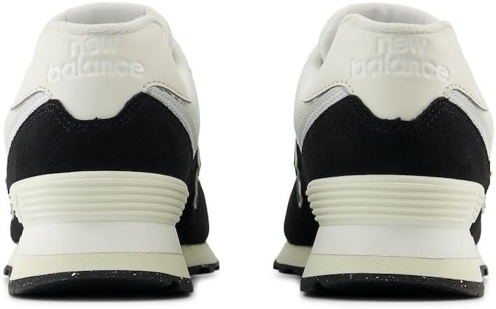 image:imageNew Balance UnisexAdult 574 V2 Casual ShoesBlackWhiteMarsh Green