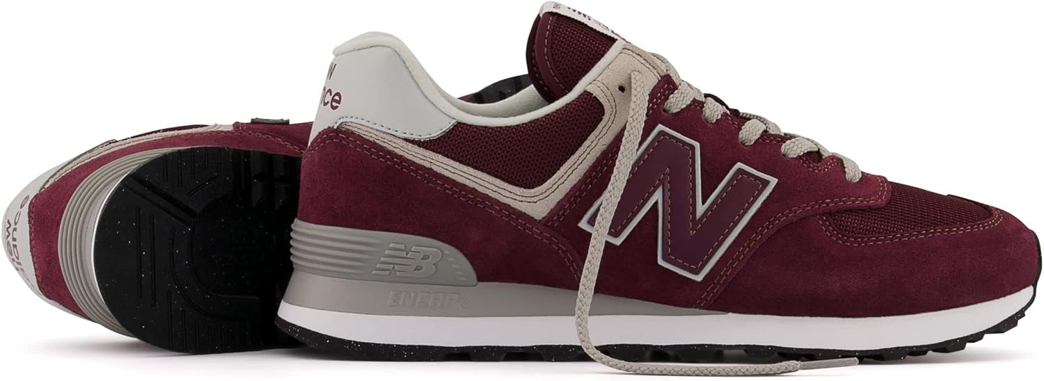 image:imageNew Balance UnisexAdult 574 V2 Casual ShoesBurgundy Evm Dark