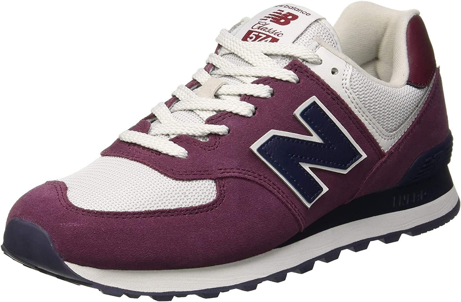 image:imageNew Balance UnisexAdult 574 V2 Casual ShoesRed Scarlet Pigmentt