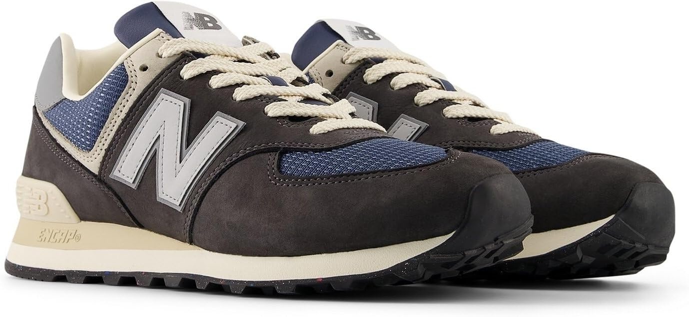 image:imageNew Balance UnisexAdult U574v1 Casual ShoesBlack CementSlate Grey