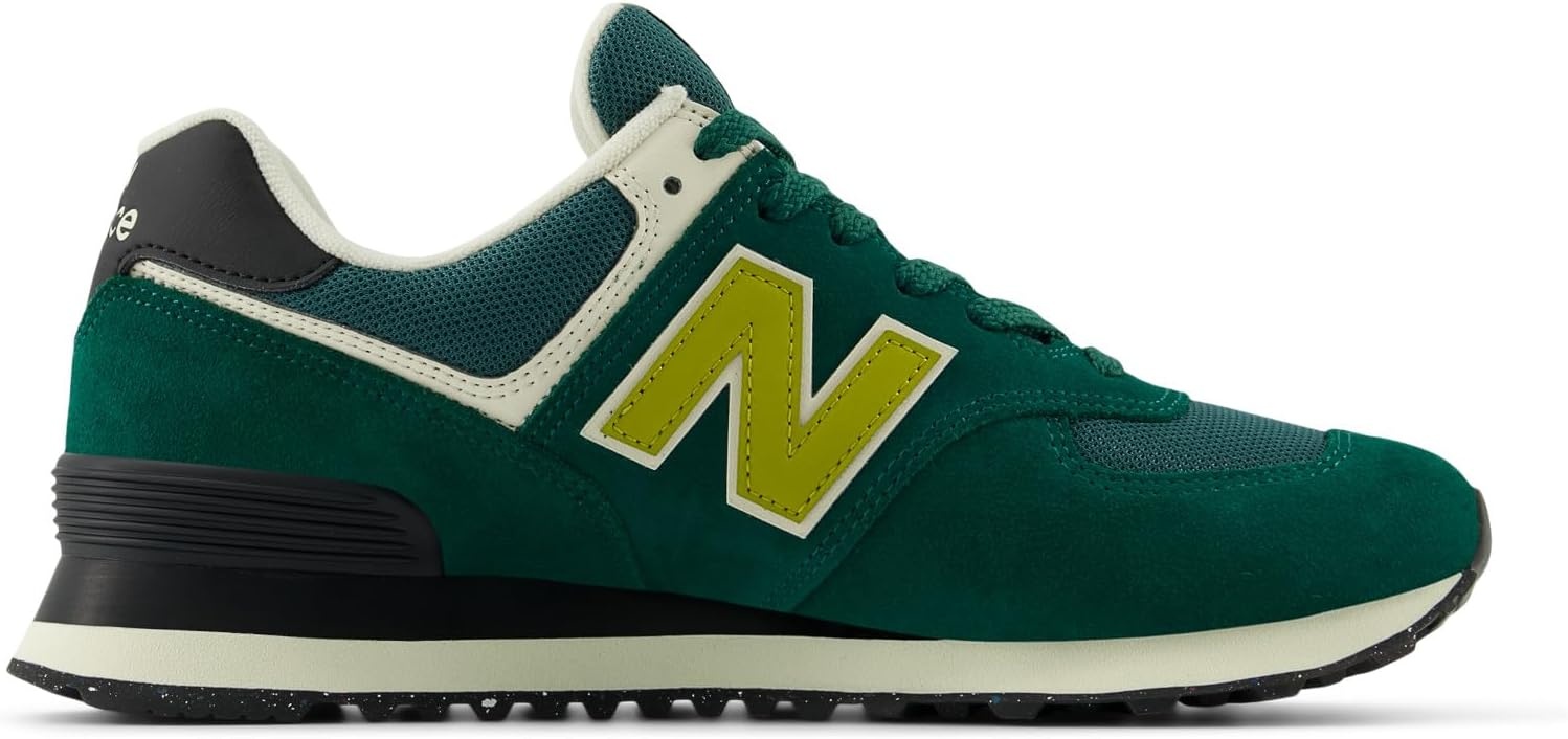 image:imageNew Balance UnisexAdult U574v1 Casual ShoesMarsh GreenMarshlandNew Spruce