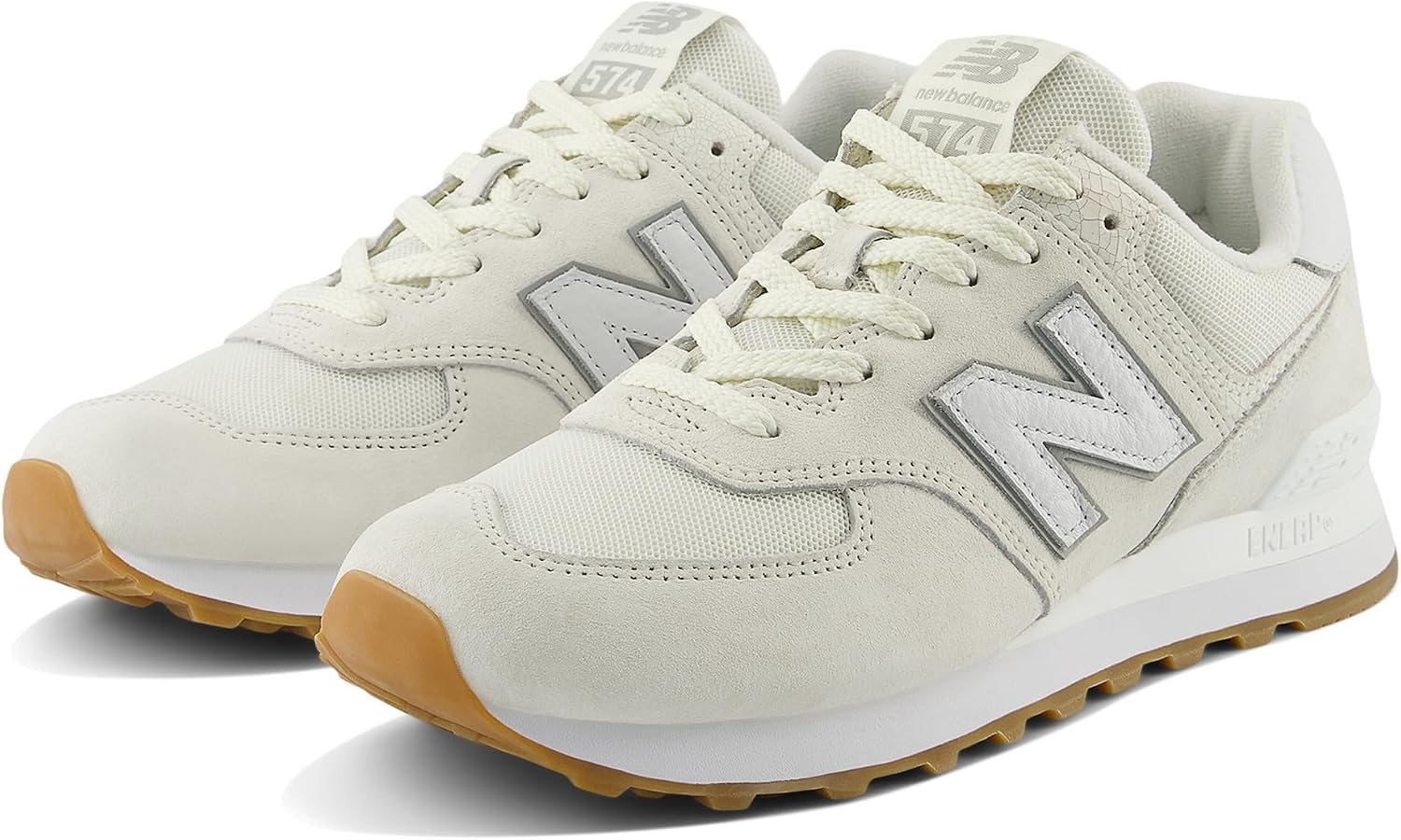 image:imageNew Balance UnisexAdult U574v1 Casual ShoesSea SaltWhite