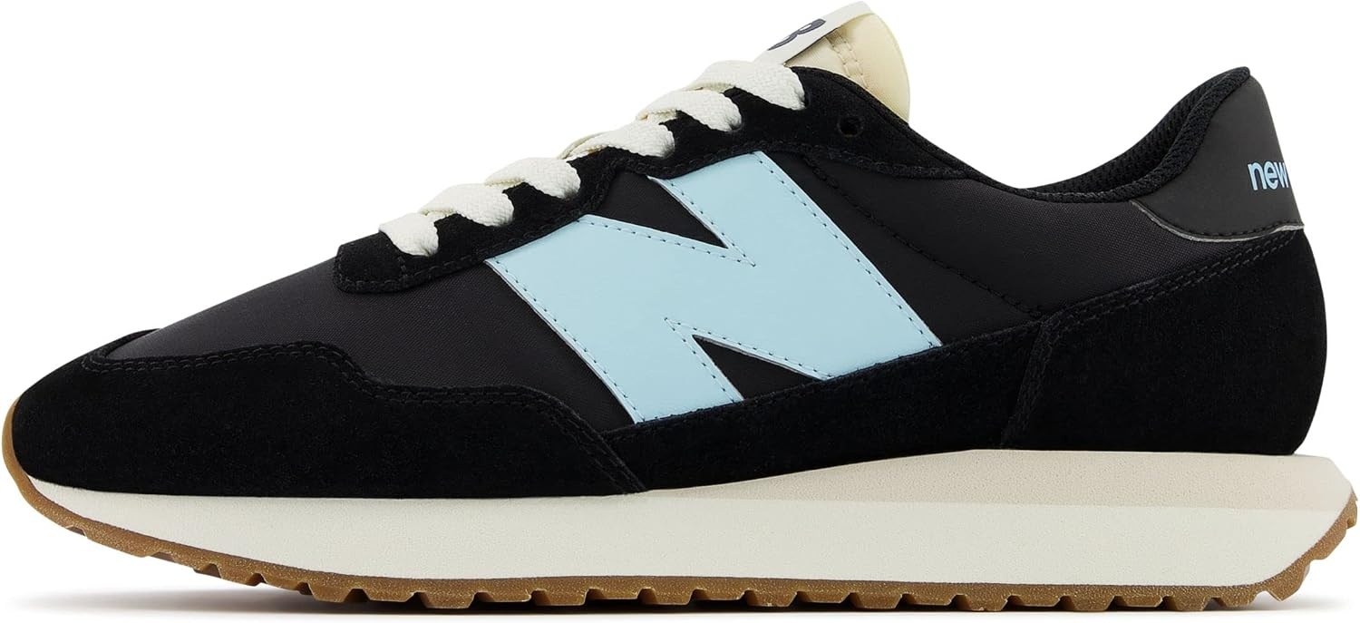 image:imageNew Balance Womens 237 V1 Sneaker Casual ShoesBlackBleach Blue