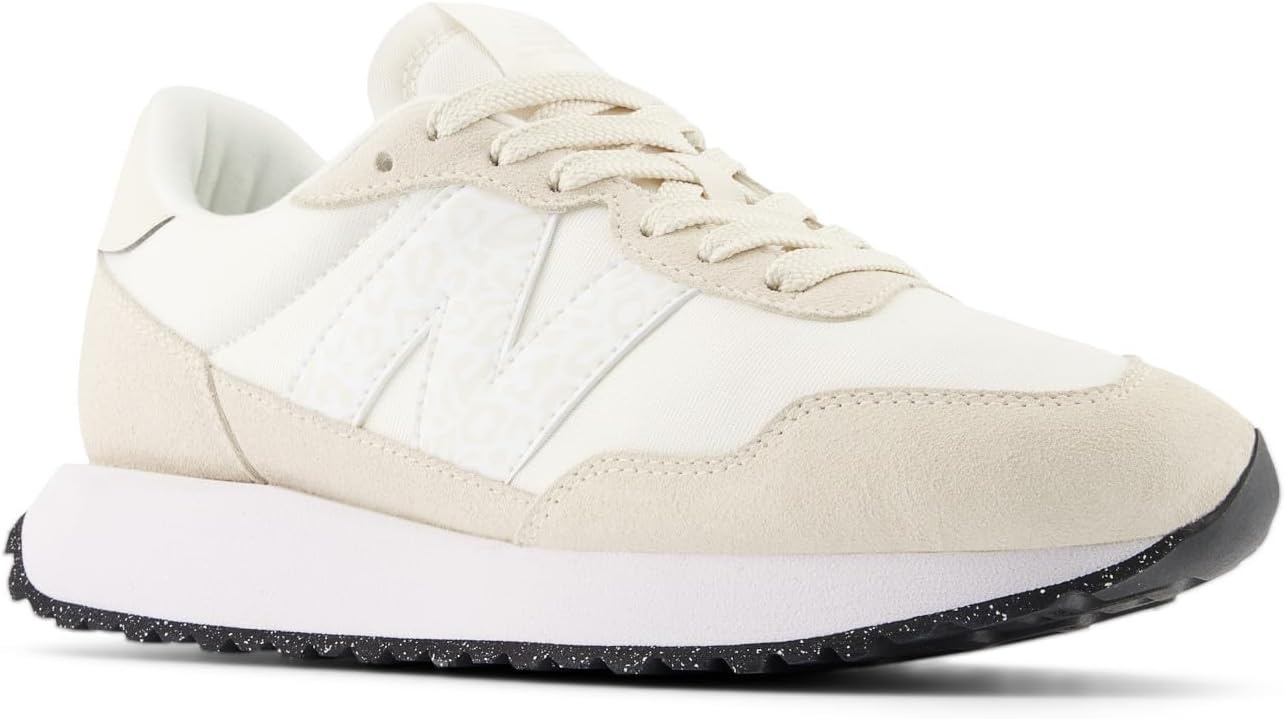 image:imageNew Balance Womens 237 V1 Sneaker Casual ShoesSea SaltLinenWhite