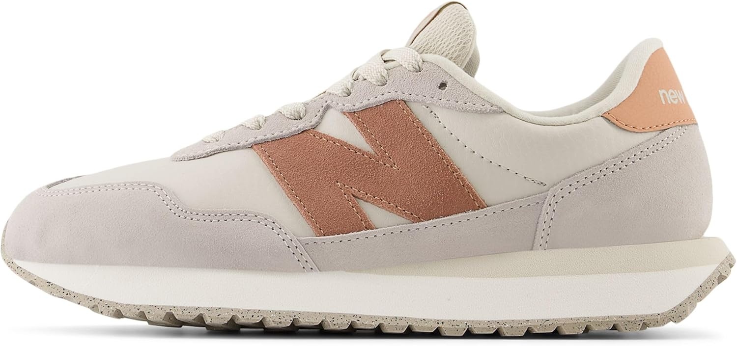 image:imageNew Balance Womens 237 V1 Sneaker Casual ShoesWhitePink