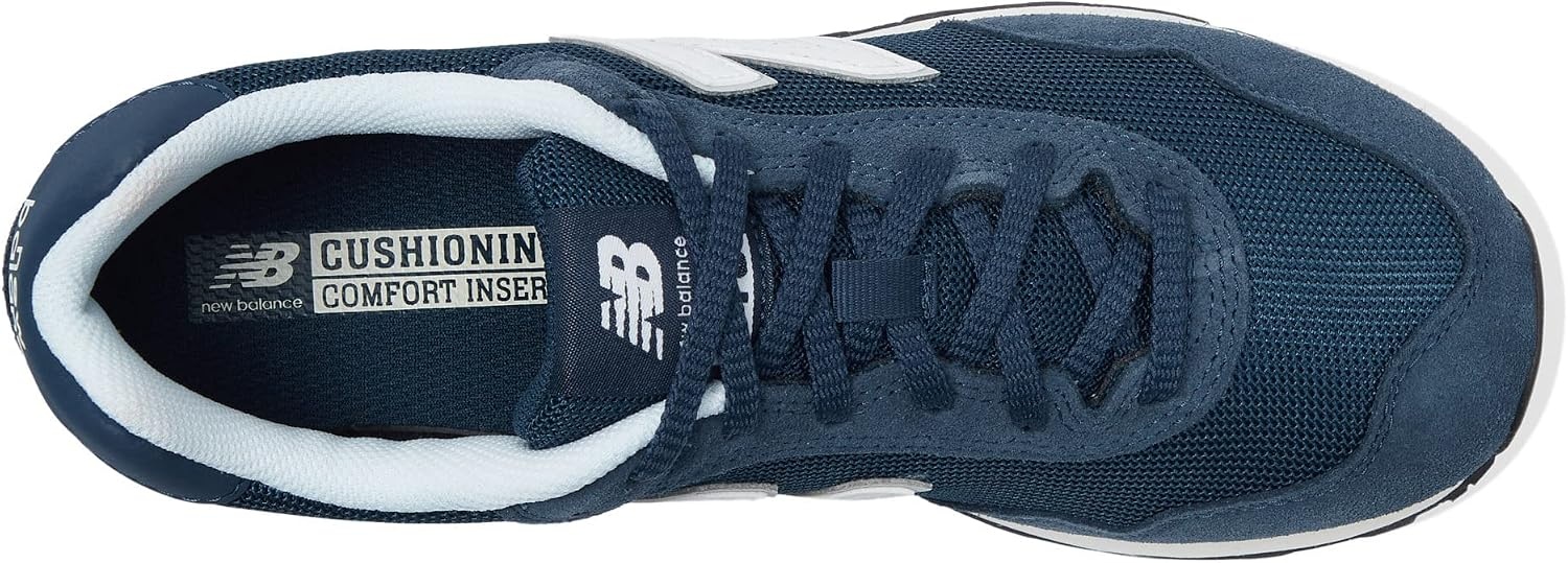 image:imageNew Balance Womens 515 SneakerNb NavyNb WhiteAluminum Grey