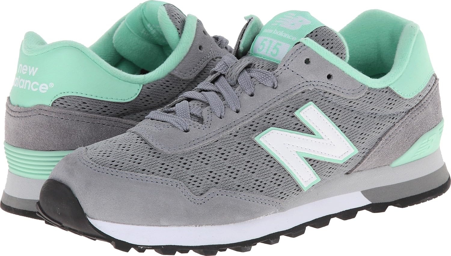 image:imageNew Balance Womens 515 V1 Classic SneakerSneaker Casual ShoesGreyMint