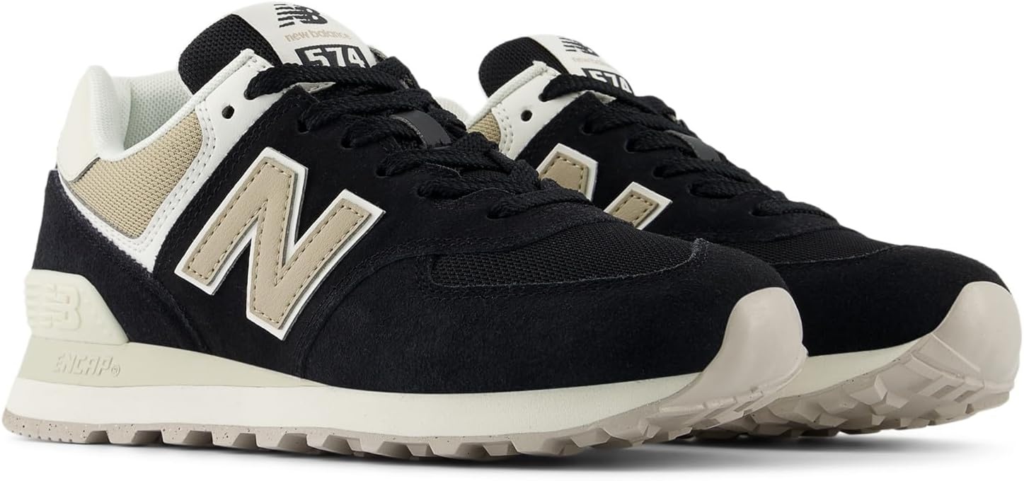 image:imageNew Balance Womens 574 ShoesBlack 001