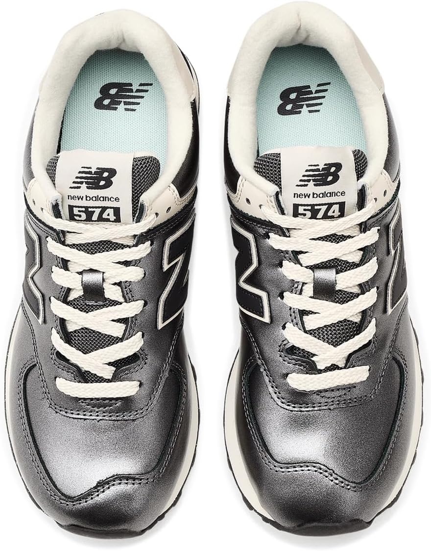 image:imageNew Balance Womens 574 ShoesMetallic BronzeBlack