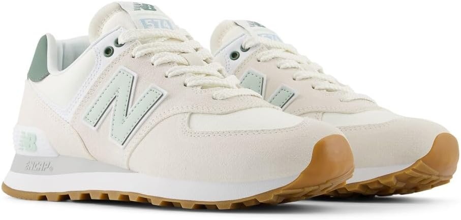 image:imageNew Balance Womens 574 ShoesSea SaltNew Spruce