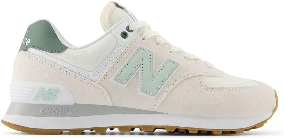 image:imageNew Balance Womens 574 ShoesSea SaltNew Spruce