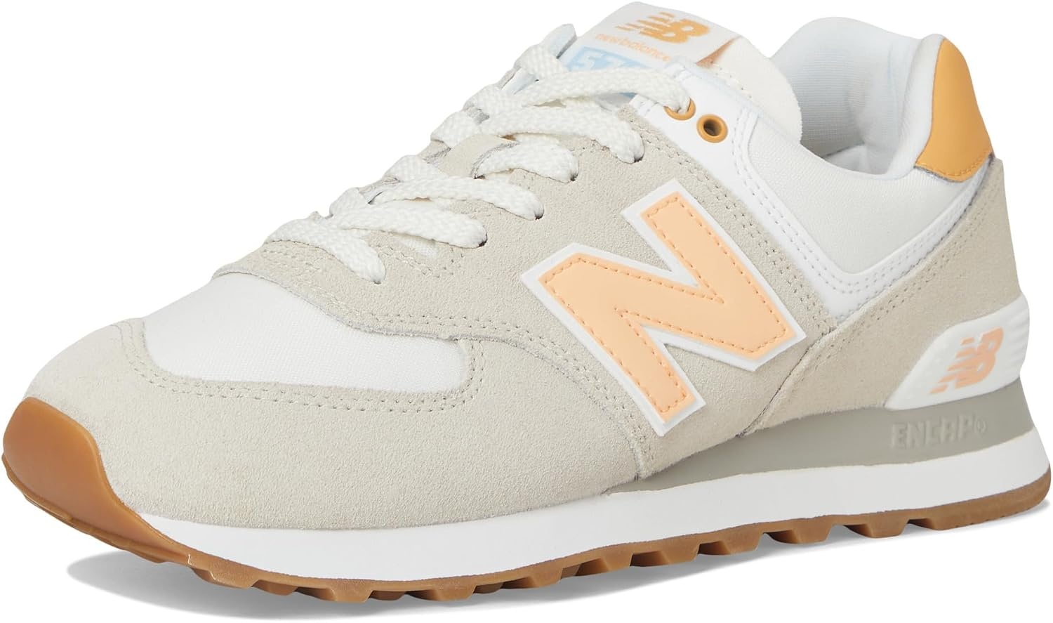 image:imageNew Balance Womens 574 ShoesTimberwolfAlpha Orange