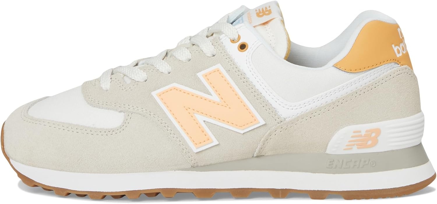 image:imageNew Balance Womens 574 ShoesTimberwolfAlpha Orange