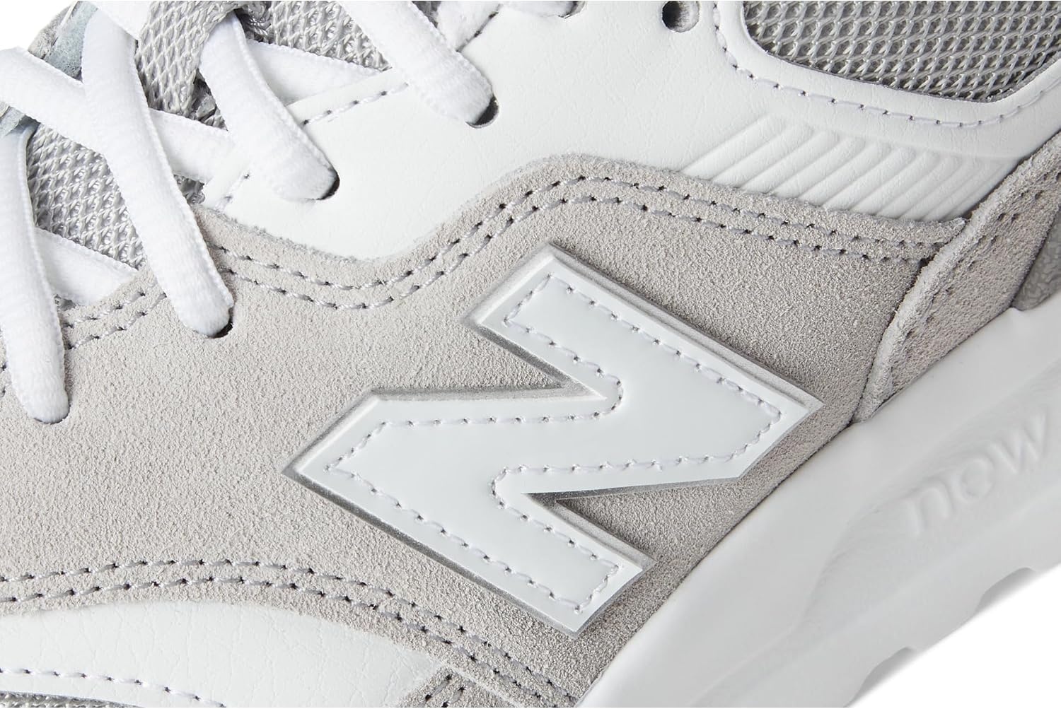 image:imageNew Balance Womens 997H V1 Sneaker Casual ShoesRain CloudWhite