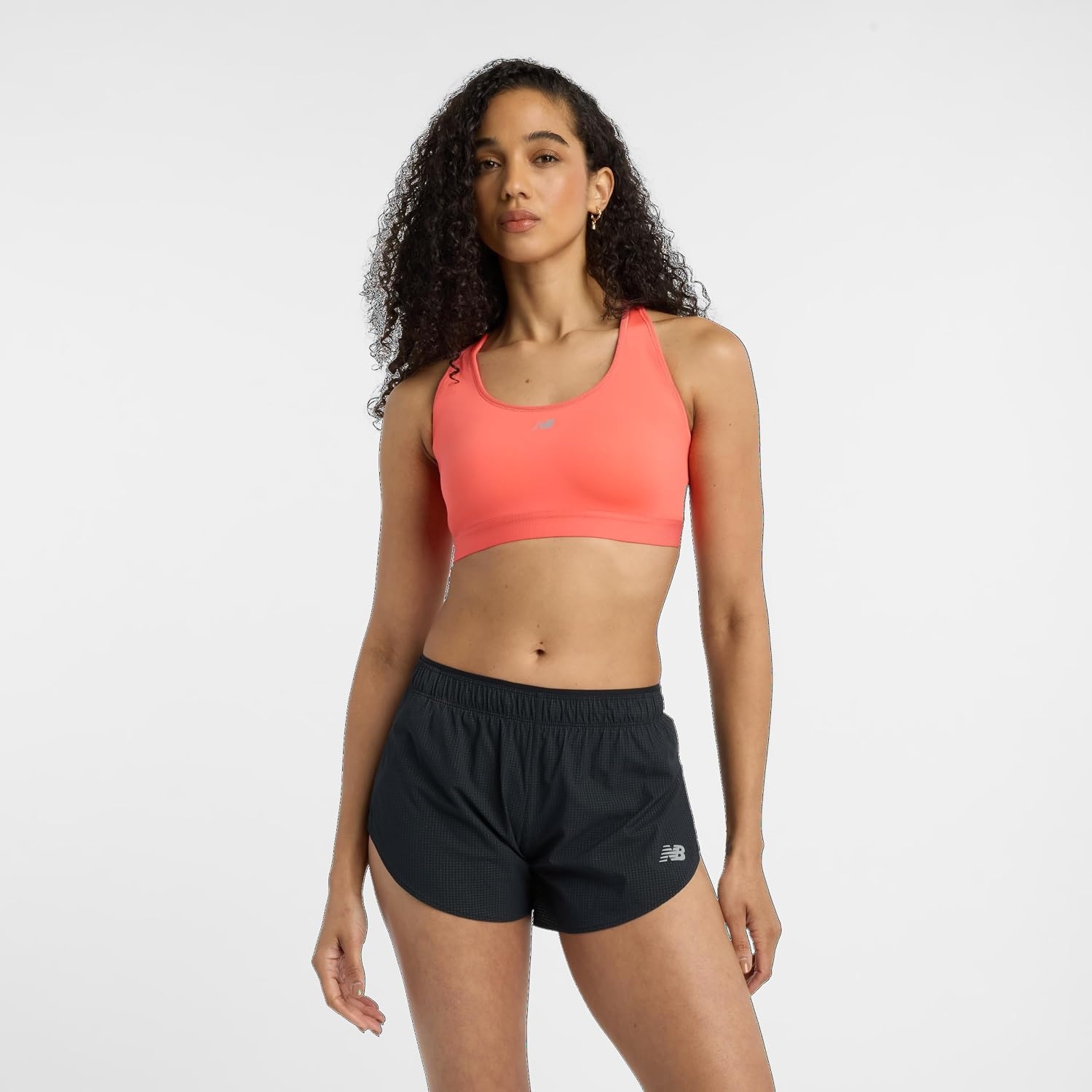 image:imageNew Balance Womens NB Essential Run BraDrift RedDrift Red