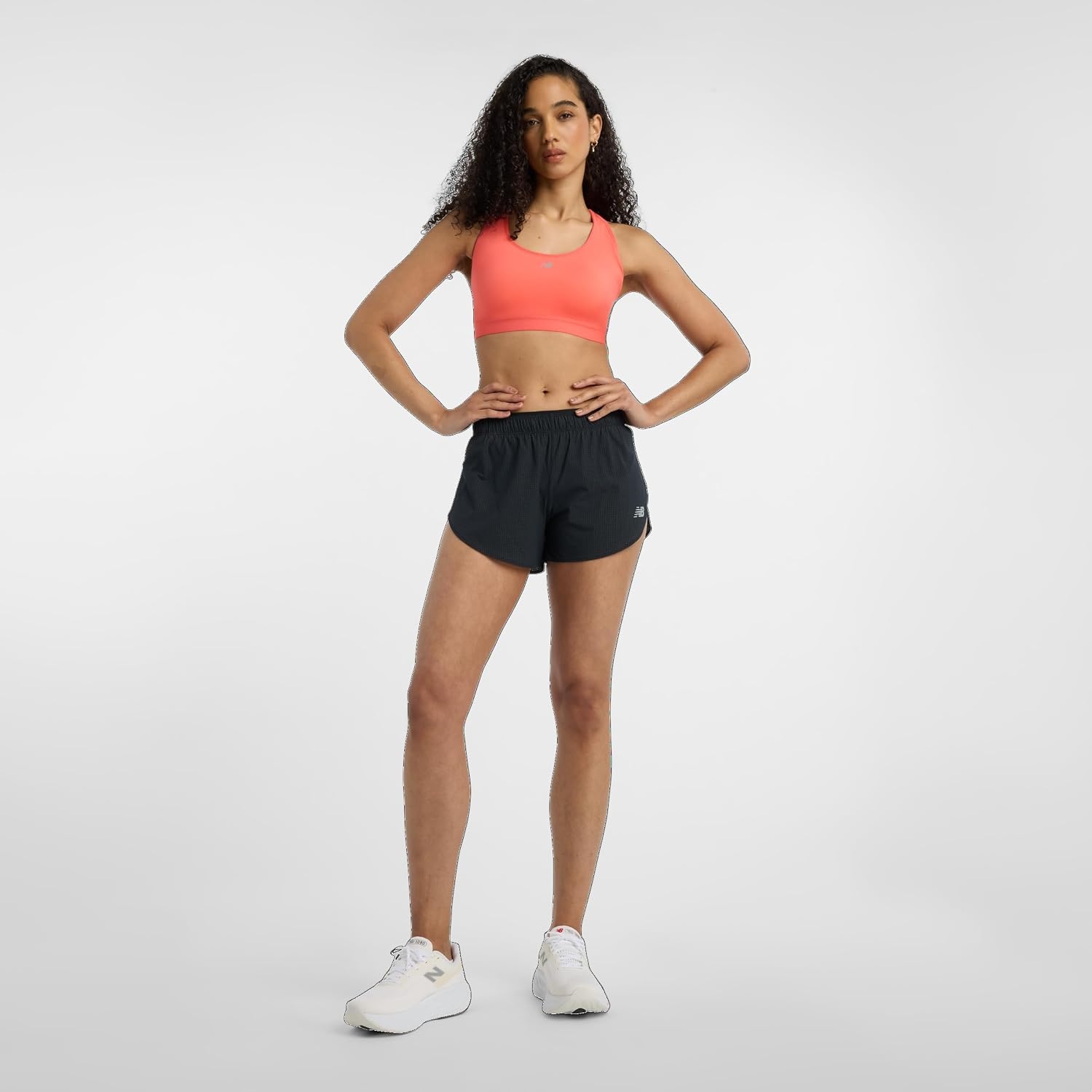 image:imageNew Balance Womens NB Essential Run BraDrift RedDrift Red