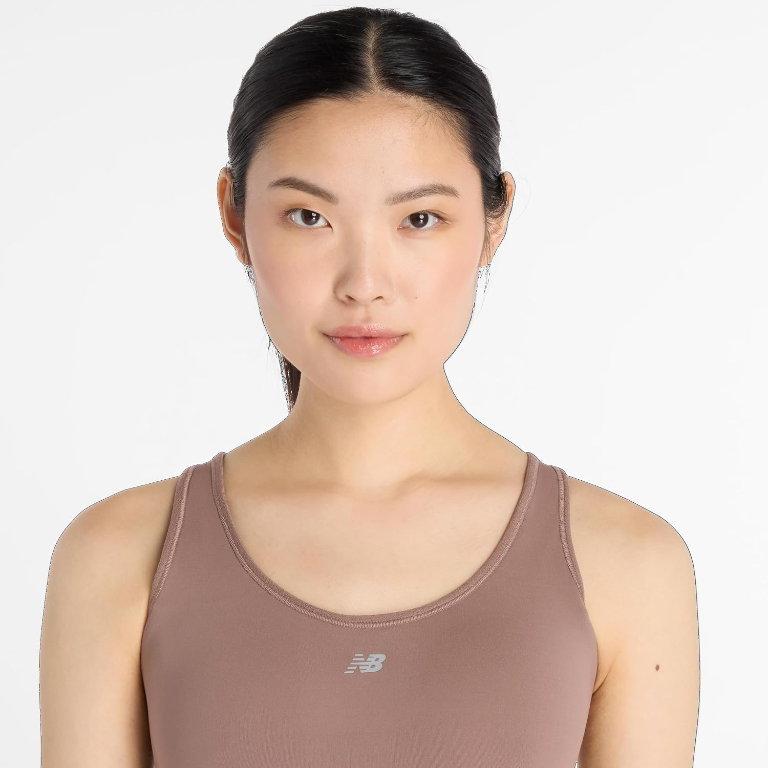 image:imageNew Balance Womens NB Essential Run BraEarth Shadow