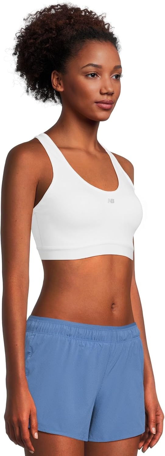 image:imageNew Balance Womens NB Essential Run BraWhite