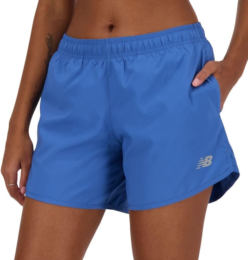 image:imageNew Balance Womens Sport Essentials Short 5Blue Agate