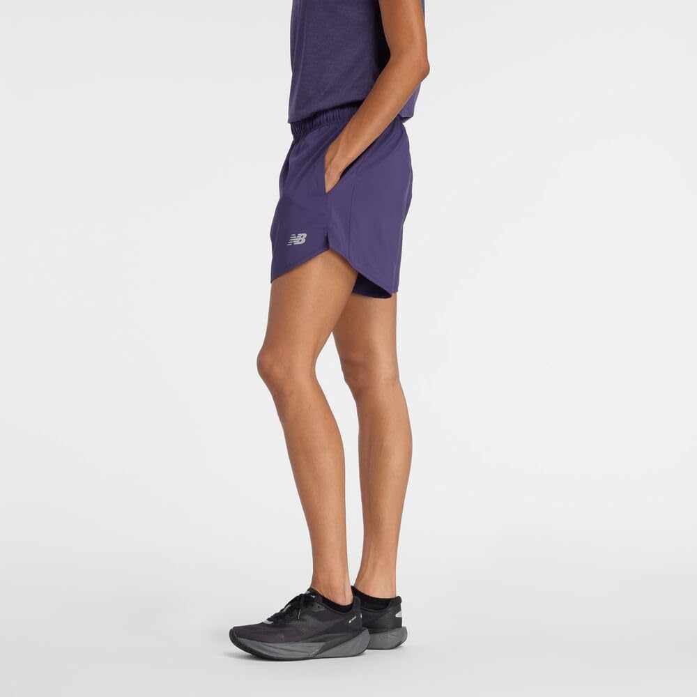 image:imageNew Balance Womens Sport Essentials Short 5Boysenberry