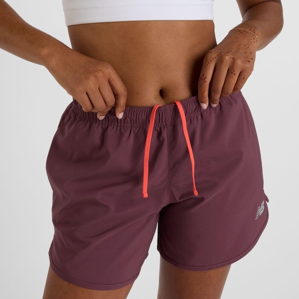 image:imageNew Balance Womens Sport Essentials Short 5Faded Plum