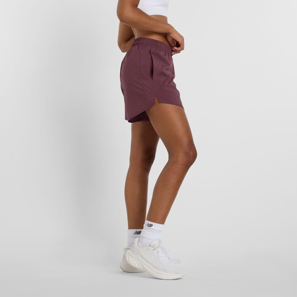 image:imageNew Balance Womens Sport Essentials Short 5Faded Plum