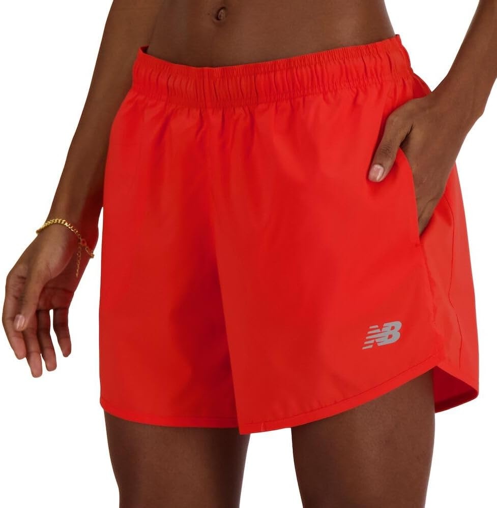 image:imageNew Balance Womens Sport Essentials Short 5Neo Flame